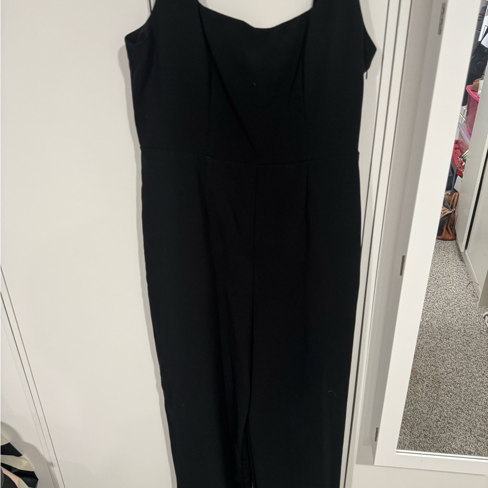 a new day Black Jumpsuit